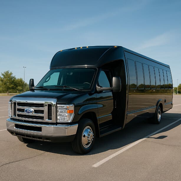 Charter Bus Rental Schaumburg 18 Passenger Minibus