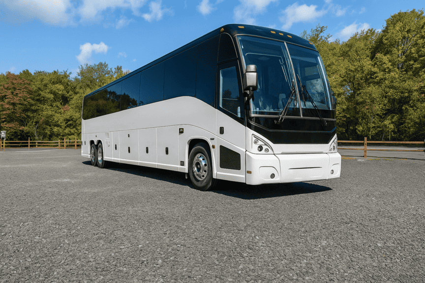 picture of Charter Bus Rental Schaumburg coach bus